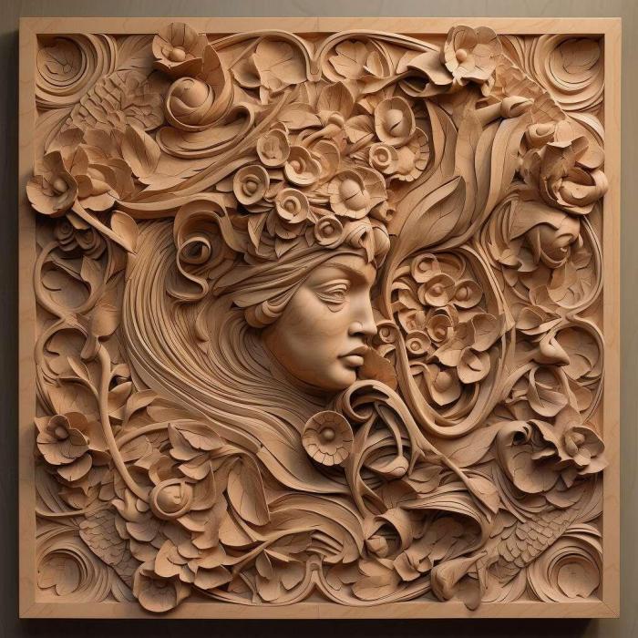 نموذج ثلاثي الأبعاد لآلة CNC 3D Art 